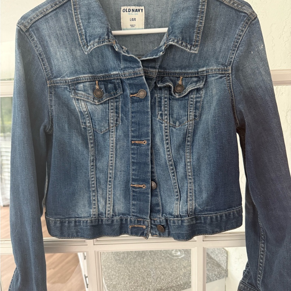 Old Navy Blue Jean Jacket Classic Style